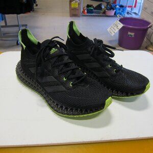 Adidas 4DD FWD Men's 7.5 Core Black/Lime Green Athletic Shoe's Art. Q46446